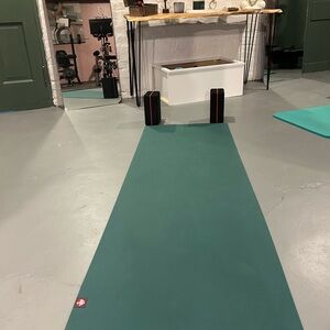 Teal Yoga Mat with Carry Bag